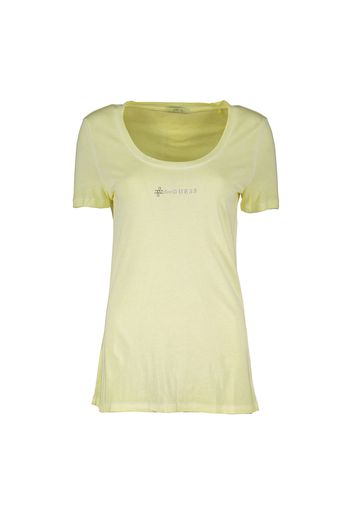 T-Shirt Fiammata Logo Piccolo Donna