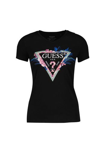 T-Shirt V Logo Floreale