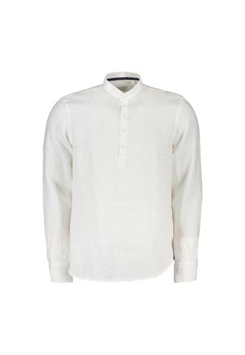 Polo Camicia Collo Coreana Tinto Filo