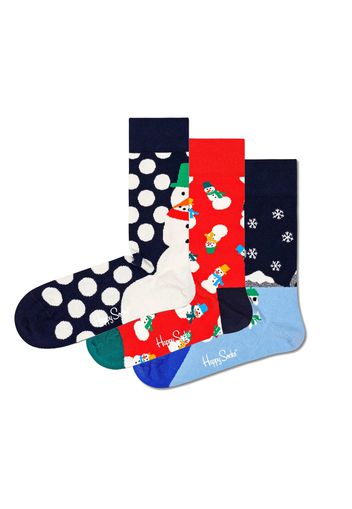 Calze 3-Pack Snowman