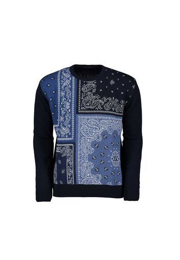 Maglione Girocollo Patch Bandana