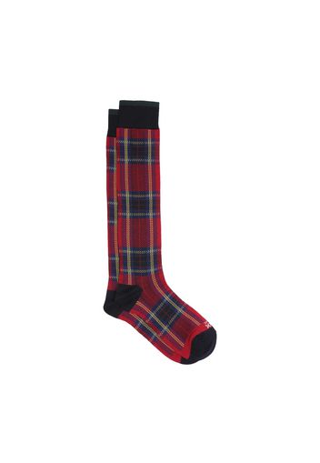 Calza Caldo Cotone Tartan