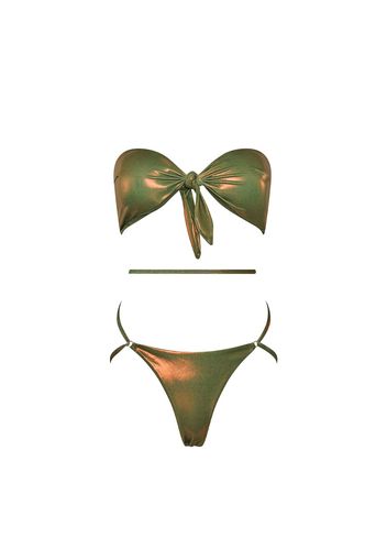 Bikini Fascia Con Fiocco E Brasiliana Regolabile Donna