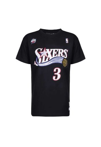 T-Shirt Name Number Iverson 3 Sixers