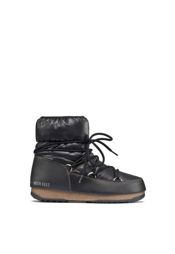 Moon City Low Nylon Waterproof Nero Donna