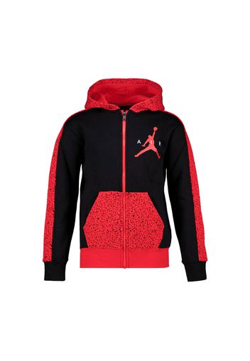 Felpa Full Zip Con Cappuccio Air Speckle Bambino