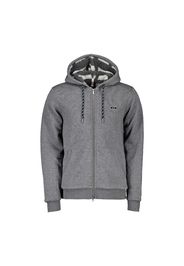 Felpa Full Zip Con Cappuccio Orsetto