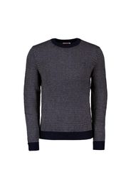 Maglione Girocollo Micro Jacquard