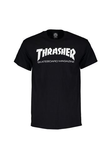 T-Shirt Nera Thrasher Skate Mag