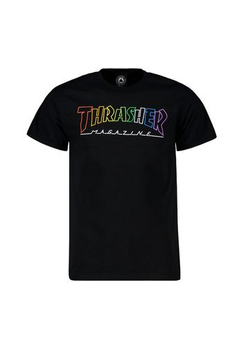 T-Shirt Outlined Raibow Mag