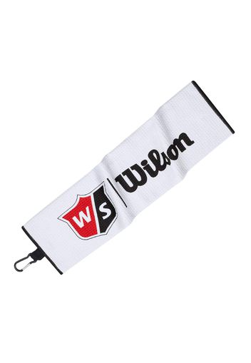 W/S Tri Fold Towel Wh
