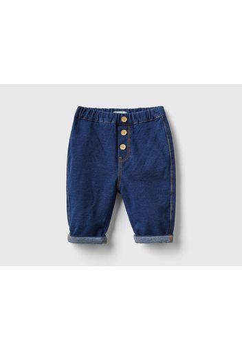 Pantaloni Effetto Denim Baggy Fit