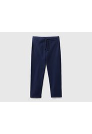 Pantaloni In Felpa 100% Cotone