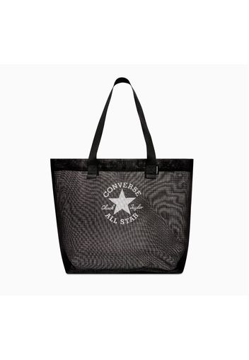 All Star Patch Print Mesh Tote