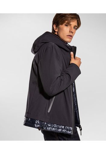 Bomber leggero con dettagli in nero