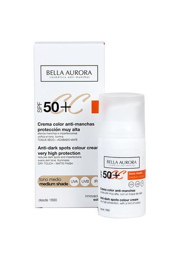 Cc Cream Anti-manchas Tono Medio Spf50+  30 ml