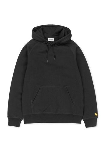 - Felpa Hooded Chase Sweatshirt - Black/Gold