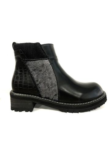 Noe Bottines Vernis Noir