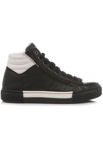 Sneakers Alta Bambini Nero 8839