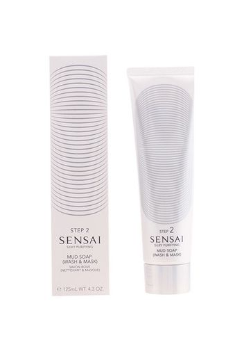 Sensai Silky Mud Soap Wash   Mask  125 ml