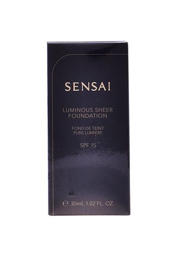 Sensai Luminous Sheer Foundation Spf15 206-brown Beig  3