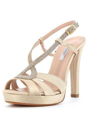 scarpe donna sandalo 919 BEIGE