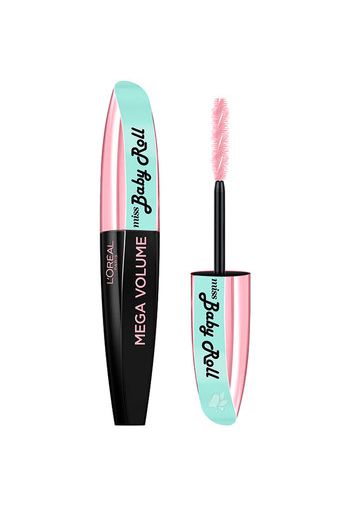 Mascara Mega Volume Miss Baby Roll black  9 ml