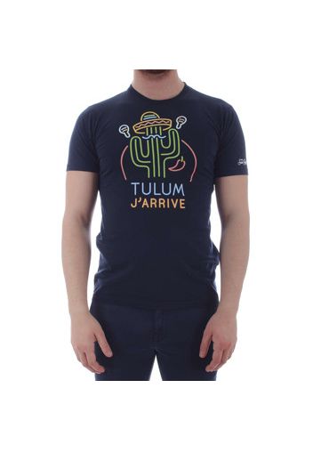 Saint Barth T-Shirt Uomo Tulum Neon 61