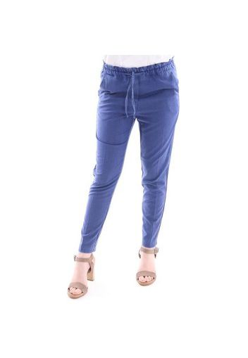 PANTALONE  BLU ROYAL MODELLO JOGGING