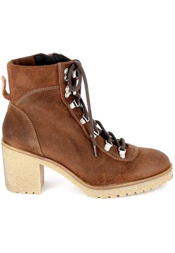 Boots Alas Lacet Marron