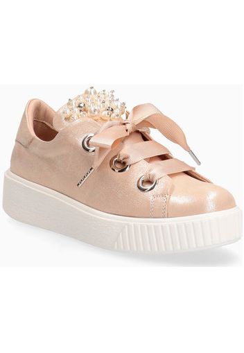 Sneakers donna in pelle