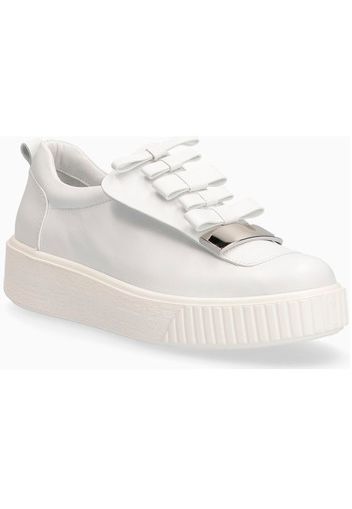 Slip on donna in pelle