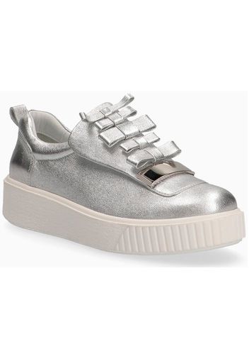 Slip on donna in pelle