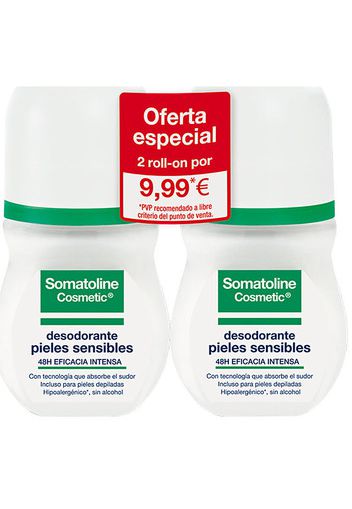 Pieles Sensibles Deo Roll-on Lote 2 Pz 2 u