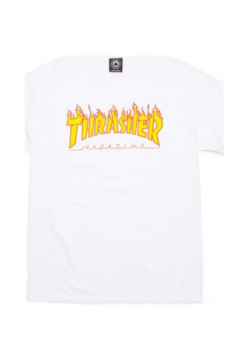 T-shirt flame logo