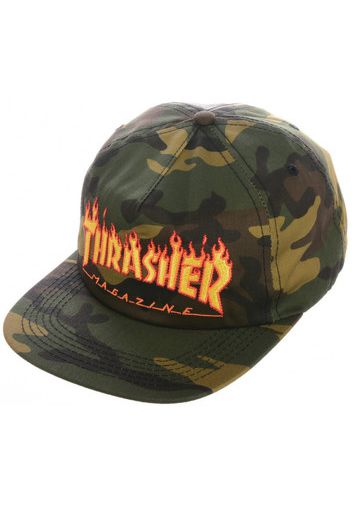 Cap flame snapback