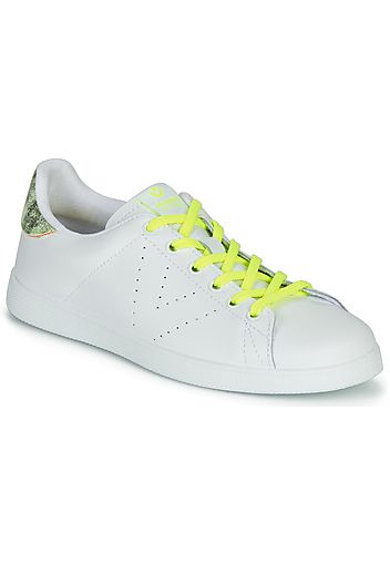 TENIS PIEL FLUO