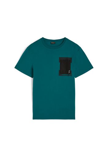 T-shirt uomo con taschino in jersey di cotone