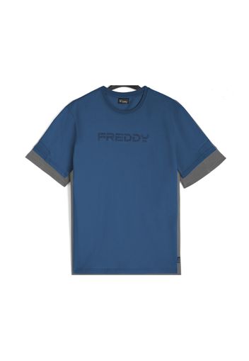 T-shirt in jersey da uomo con stampa FREDDY