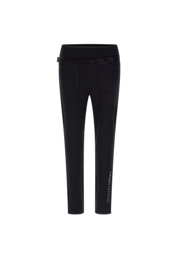 Leggings in felpa con tasche applicate