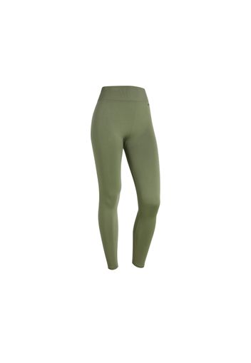 Leggings seamless vita alta in costina e lunghezza 7/8