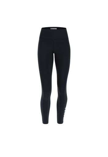 Leggings SuperFit 7/8 traspiranti con banda laterale spezzata