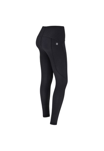 Leggings SuperFit ecologici traspiranti fantasia all over