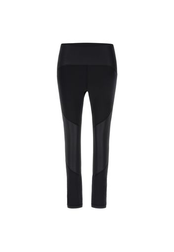 Leggings 7/8 vita super alta con dettagli coated