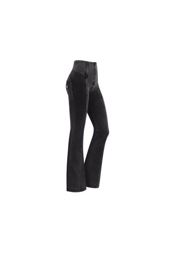 Jeggings WR.UP® a zampa con cuciture centrali e vita alta