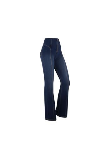 Jeggings WR.UP® lavaggio leggero con vita alta e fondo flare