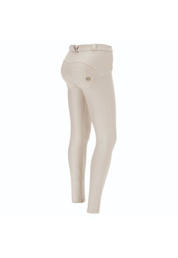 Pantaloni push up WR.UP® skinny in similpelle ecologica