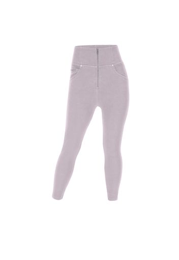 Pantaloni push up WR.UP® 7/8 curvy superskinny in navetta