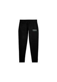 Pantaloni slim cropped con fondo in costina