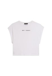 T-shirt manica corta cropped con stampe MST FREDDY